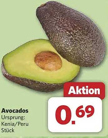 Avocados - frisch und lecker aus Kenia/Peru