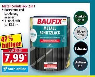 BAUFIX Metall Schutzlack 2 in 1