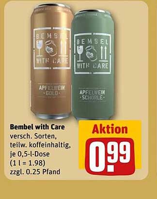 Bembel with Care Apfelwein - Aktion