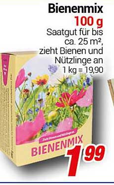 Bienenmix 100 g - Saatgut für eine blühende Zukunft
