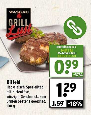 Biftekiki - Hackfleisch-Spezialität mit Hirtenkäse