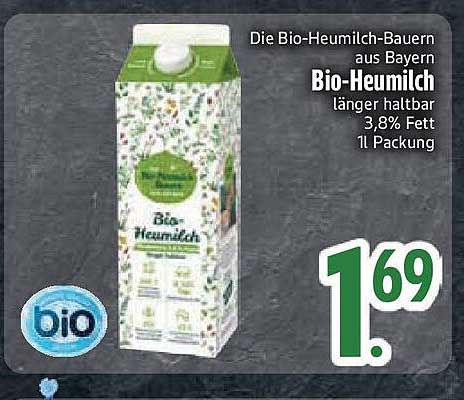 Bio-Heumilch 1l – Die gesunde Wahl aus Bayern