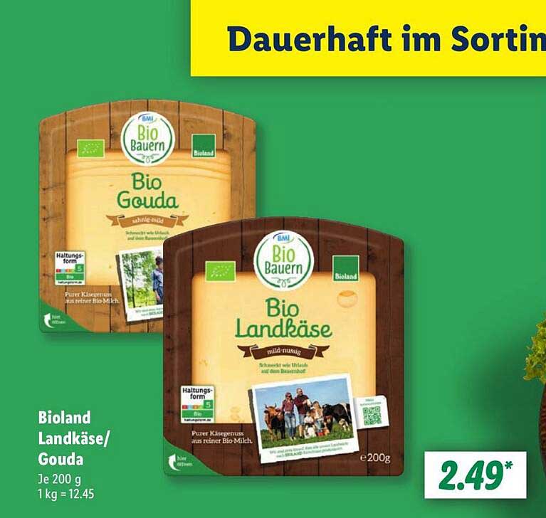 Bioland Landkäse/Gouda 200 g