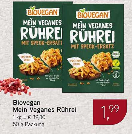 Biovegan Mein Veganes Rührei mit Speck-Ersatz
