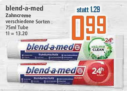 blend-a-med Zahnpasta verschiedene Sorten 75ml Tube