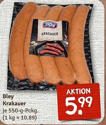 Bley Krakauer - 550 g Packung zum Aktionspreis