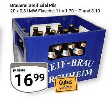 Brauerei Greif Edel Pils