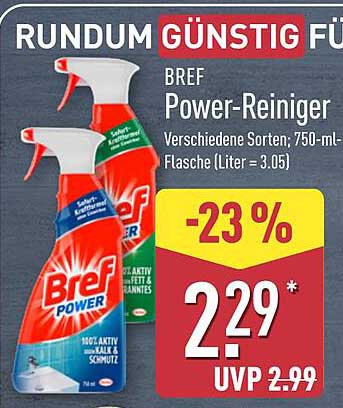 Bref Power-Reiniger 750 ml - Verschiedene Sorten