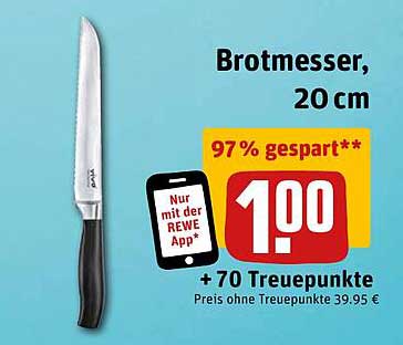 Brotmesser, 20 cm