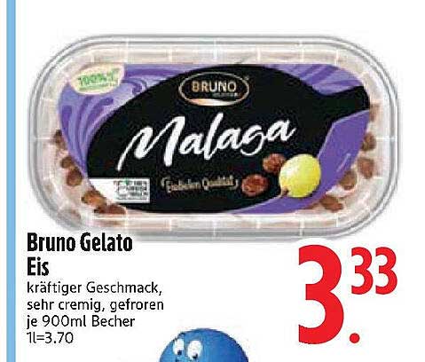 Bruno Gelato Eis Malaga 900ml