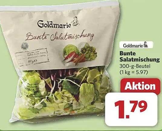 Bunte Salatmischung 300-g-Beutel