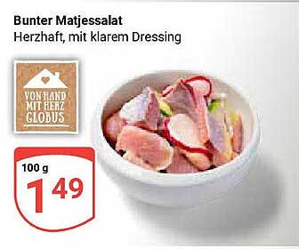 Bunter Matjessalat - Herzhaft, mit klarem Dressing