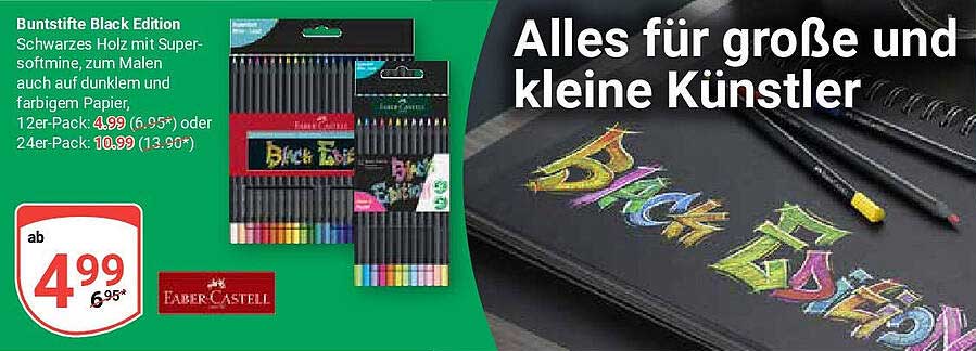 Buntstifte Black Edition von Faber-Castell