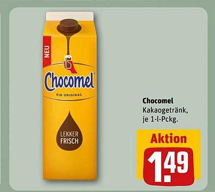 Chocomel Kakaogetränk, je 1-l-Pckg.