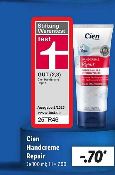 Cien Handcreme Repair