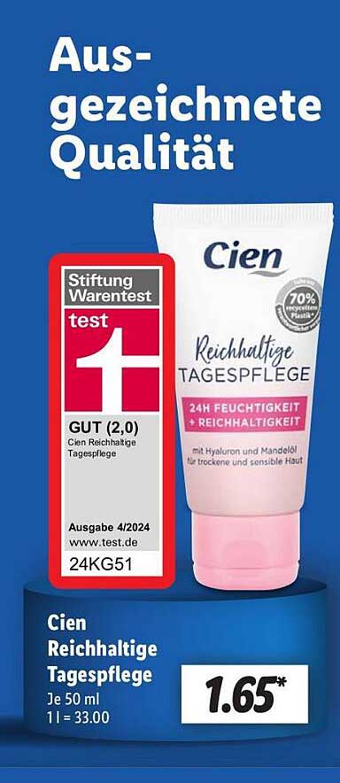 Cien Reichhaltige Tagespflege
