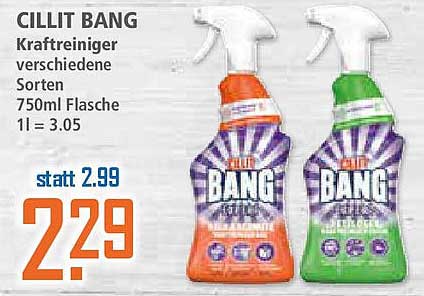 Cillit Bang Kraftreiniger verschiedene Sorten 750ml