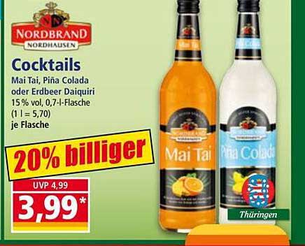 Cocktails - Mai Tai, Piña Colada oder Erdbeer Daiquiri