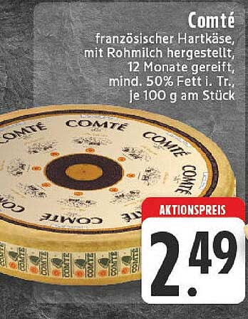 Comté - französischer Hartkäse