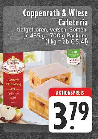 Coppenrath & Wiese Cafeteria - Tiefgefroren, verschiedene Sorten