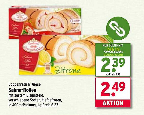 Coppenrath & Wiese Sahne-Rollen – Zitronen und mehr