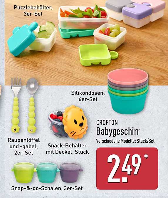 CROFTON Babygeschirr - Verschiedene Modelle; Stück/Set
