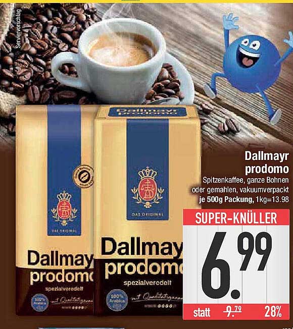 Dallmayr prodomo Spezialitätenkaffee