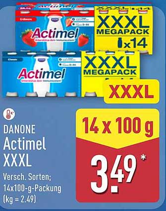 Danone Actimel XXXL 14 x 100 g