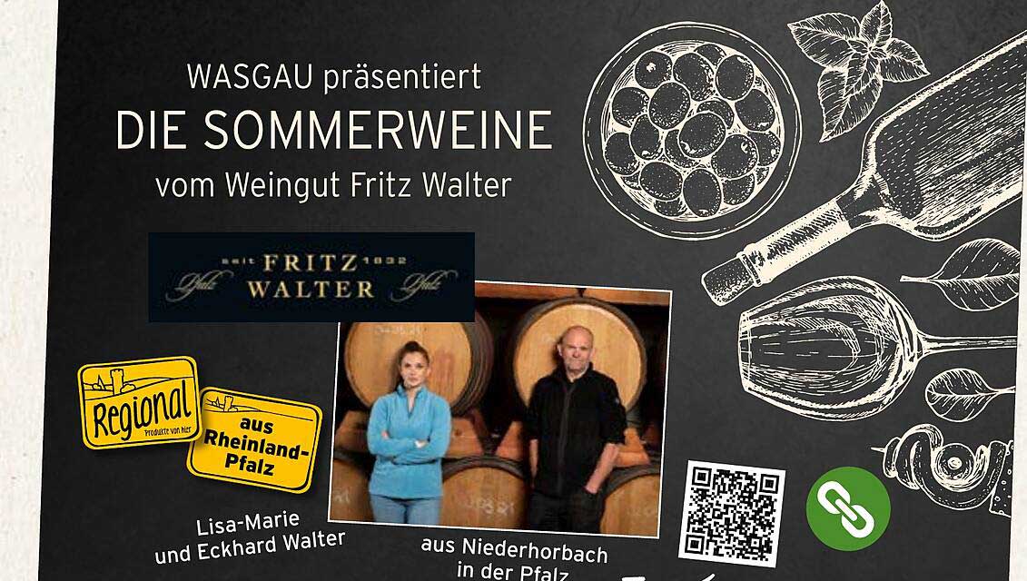 Die Sommerweine vom Weingut Fritz Walter