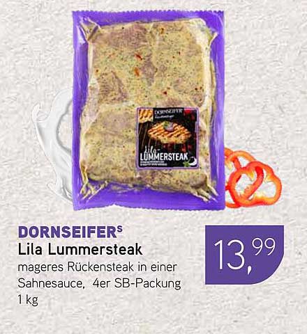 Dornseifer Lila Lummersteak 1 kg, 4er SB-Packung