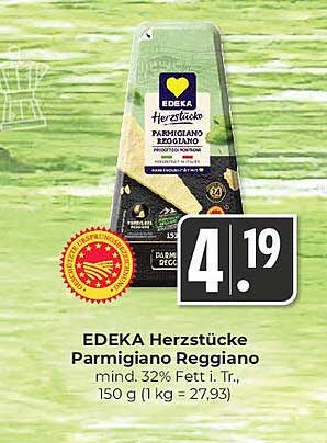 EDEKA Herzstücke Parmigiano Reggiano 150 g