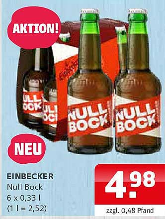 Einbecker Null Bock 6 x 0,33 l