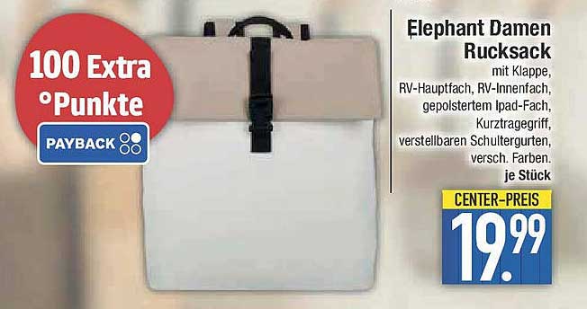 Elephant Damen Rucksack