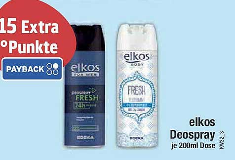 elkos Deospray je 200ml Dose