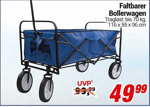 Faltbarer Bollerwagen