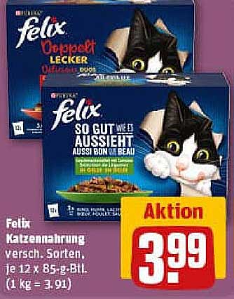 Felix Katzennahrung - so gut wie es aussieht!