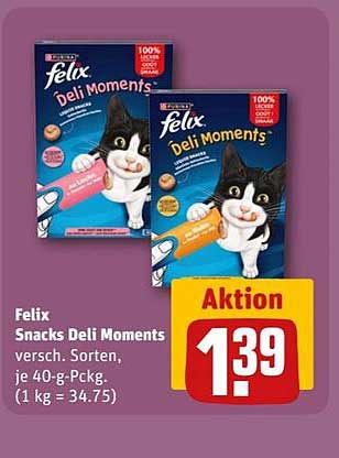 Felix Snacks Deli Moments