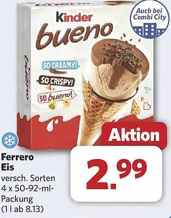 Ferrero Eis Kinder Bueno - Aktion!