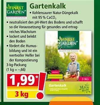 Finest Garden Gartenkalk 3 kg