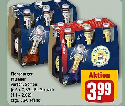 Flensburger Pilsener - 6er Sixpack im Angebot