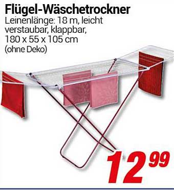 Flügel-Wäschetrockenner