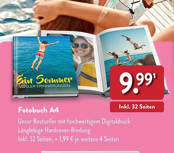 Fotobuch A4 - Ein Sommer voller Erinnerungen