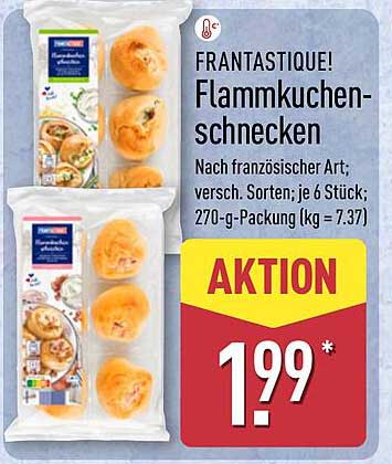 FRANTASTIQUE! Flammkuchenschnecken