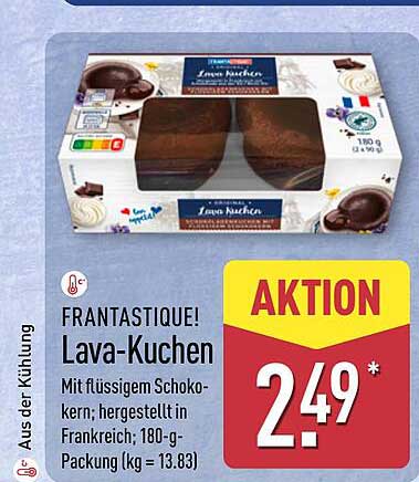 FRANTASTIQUE! Lava-Kuchen mit flüssigem Schokokern