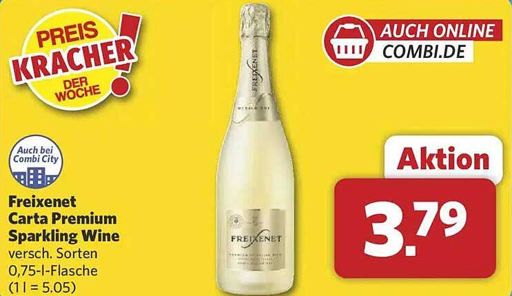 Freixenet Carta Premium Sparkling Wine 0,75 l