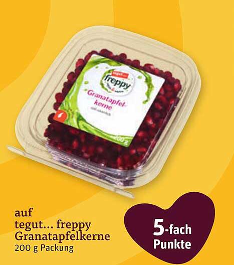 freppy Granatapfelkerne 200 g Packung