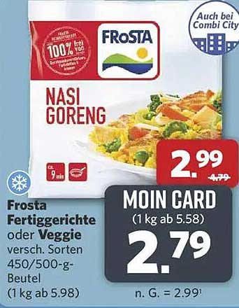 Frosta Nasi Goreng Fertiggericht oder Veggie – versch. Sorten 450/500 g