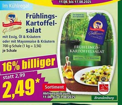 Frühlings-Kartoffelsalat 700 g