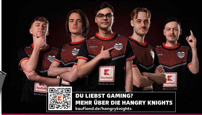 Gaming Merchandise der Hangry Knights