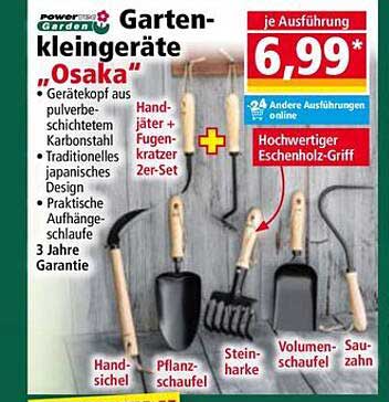 Gartenkleingeräte "Osaka"